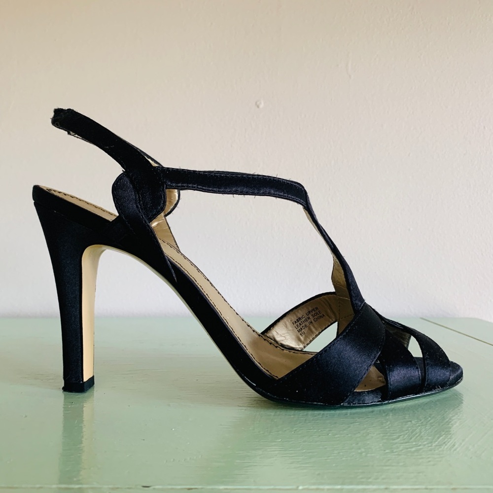 Strappy AND Sturdy SATIN HEELS